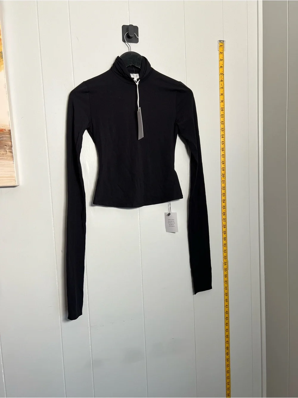 HELSA Long Sleeve Turtleneck in 2nd Skin Jersey